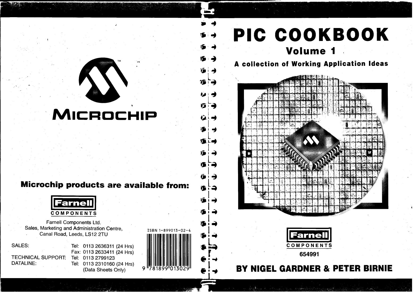 PIC cookbook. Vol. 1, A collection of working application ideas by Birnie Peter; Gardner Nigel