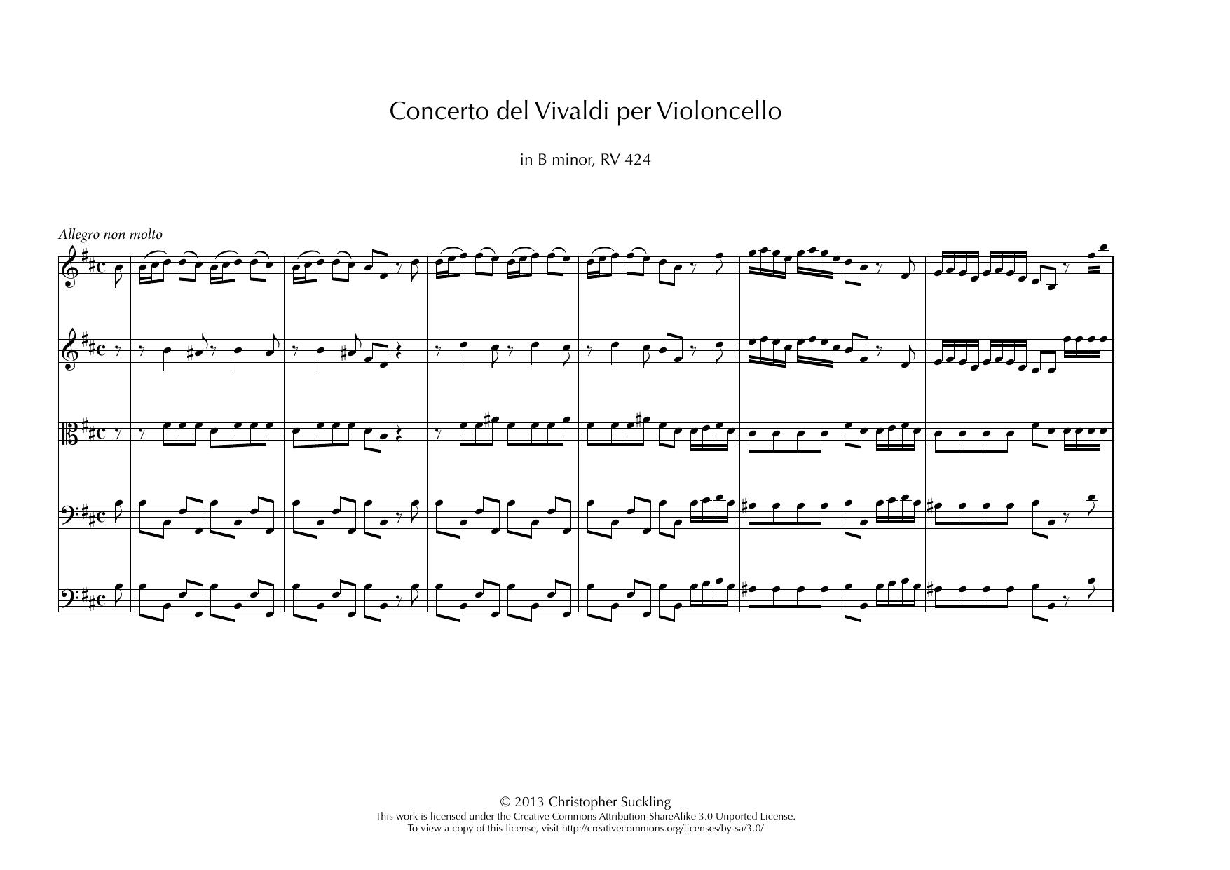 PMLP431255-Vivaldi RV 424 Full Score by Unknown