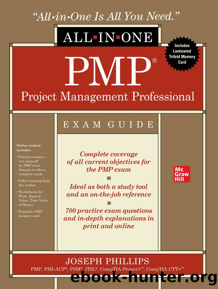 PMP Project Management Professional All-in-One Exam Guide by Joseph Phillips