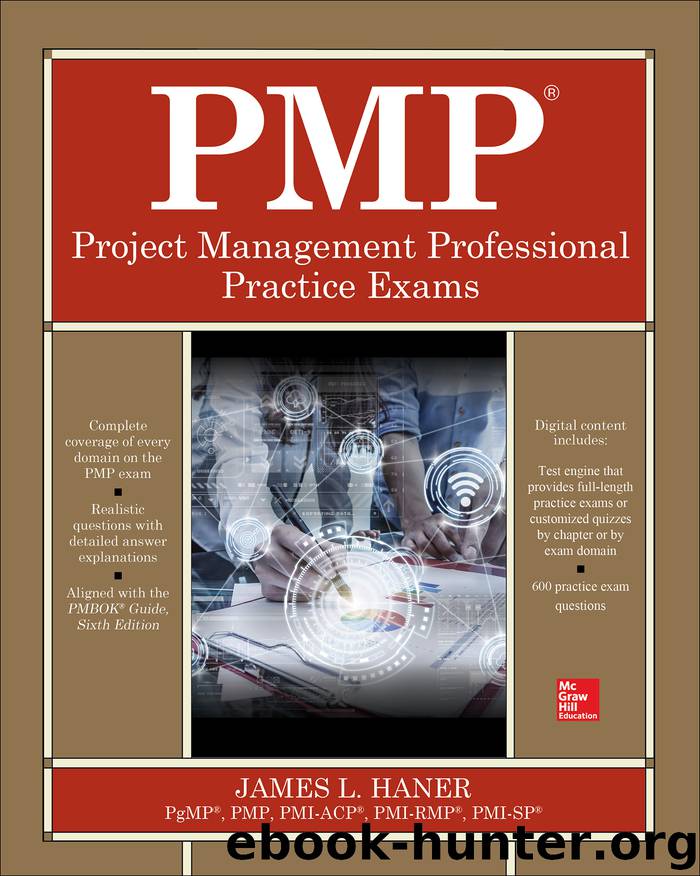 PMP Project Management Professional Practice Exams by James L Haner