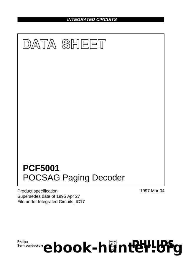 POCSAG Paging Decoder by Philips Semiconductors