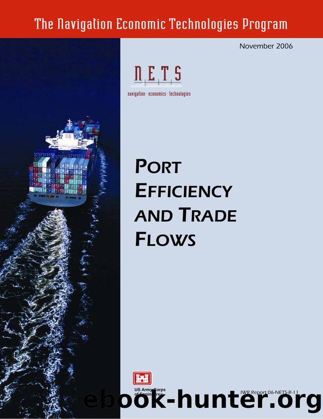 PORT EFFICIENCY AND TRADE FLOWS by Bruce A Blonigen and Wesley W Wilson