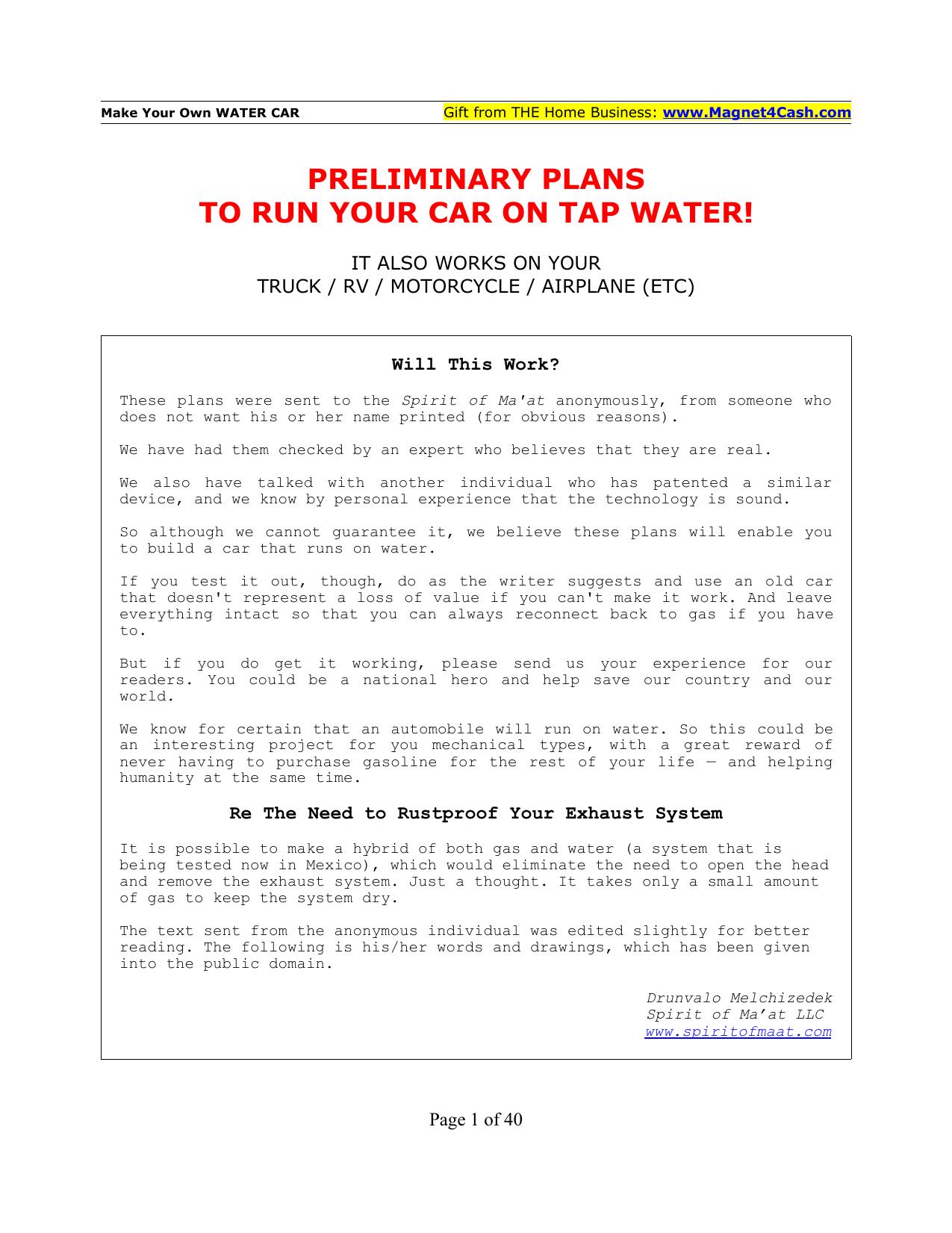 PRELIMINARY PLANS by Susan Barber