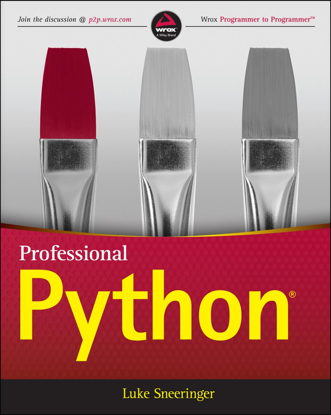 PROFESSIONAL Python by Unknown
