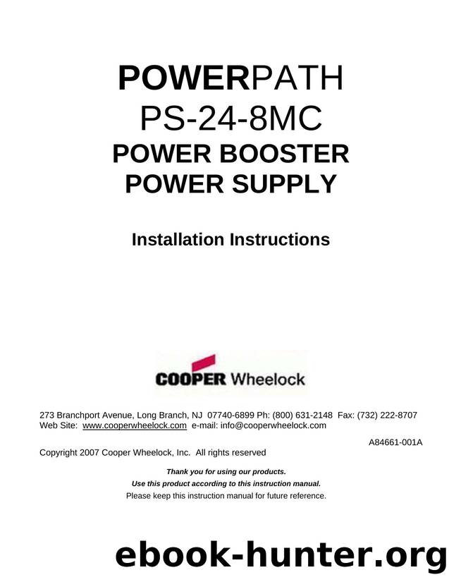PS-24-8MC POWER PATH by Brian Bizjak