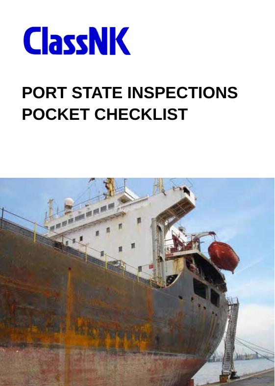 PSC Pocket Check List NKK by Unknown