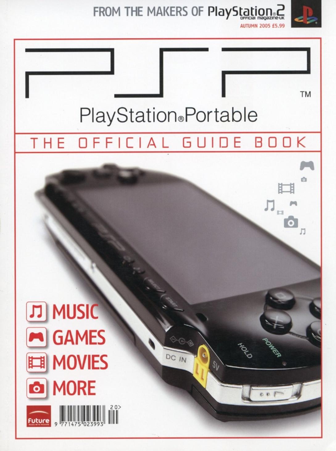 PSP PlayStation Portable by The Official Guide Book (London 2005)