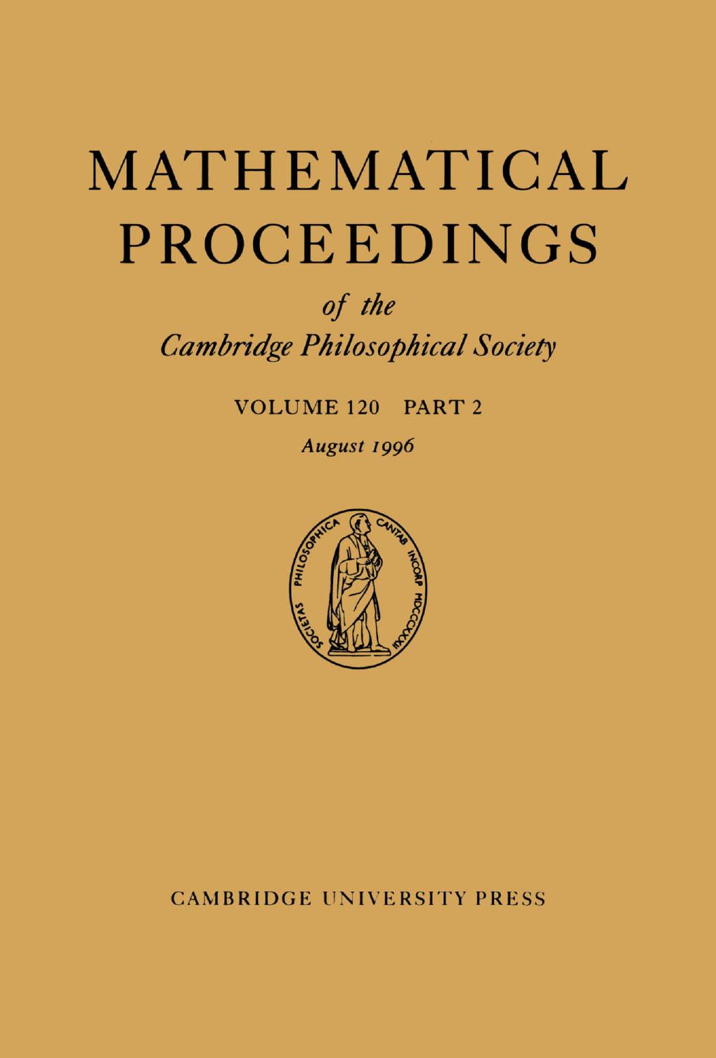 PSP volume 120 issue 2 Cover and Front matter by Unknown