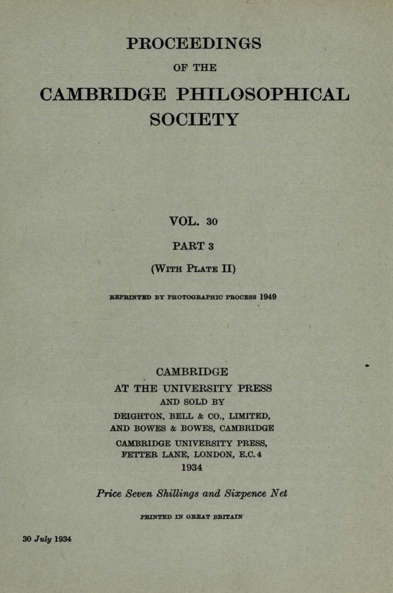 PSP volume 30 issue 3 Cover and Front matter by Unknown