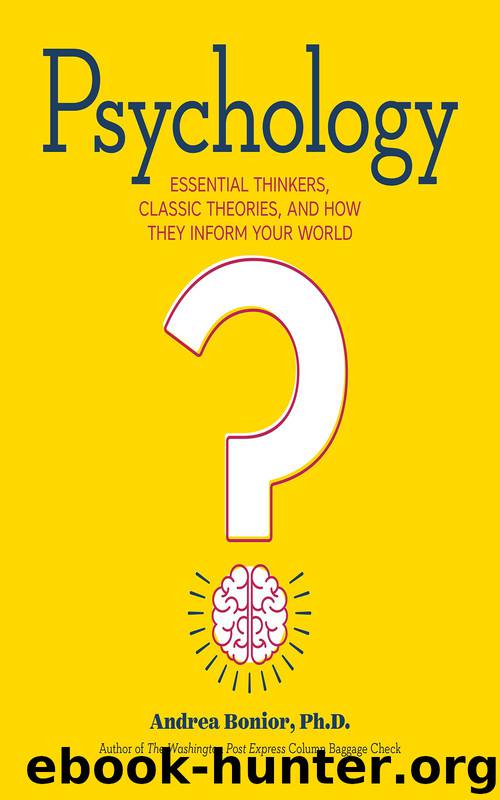 PSYCHOLOGY by Ph.D. Andrea Bonior