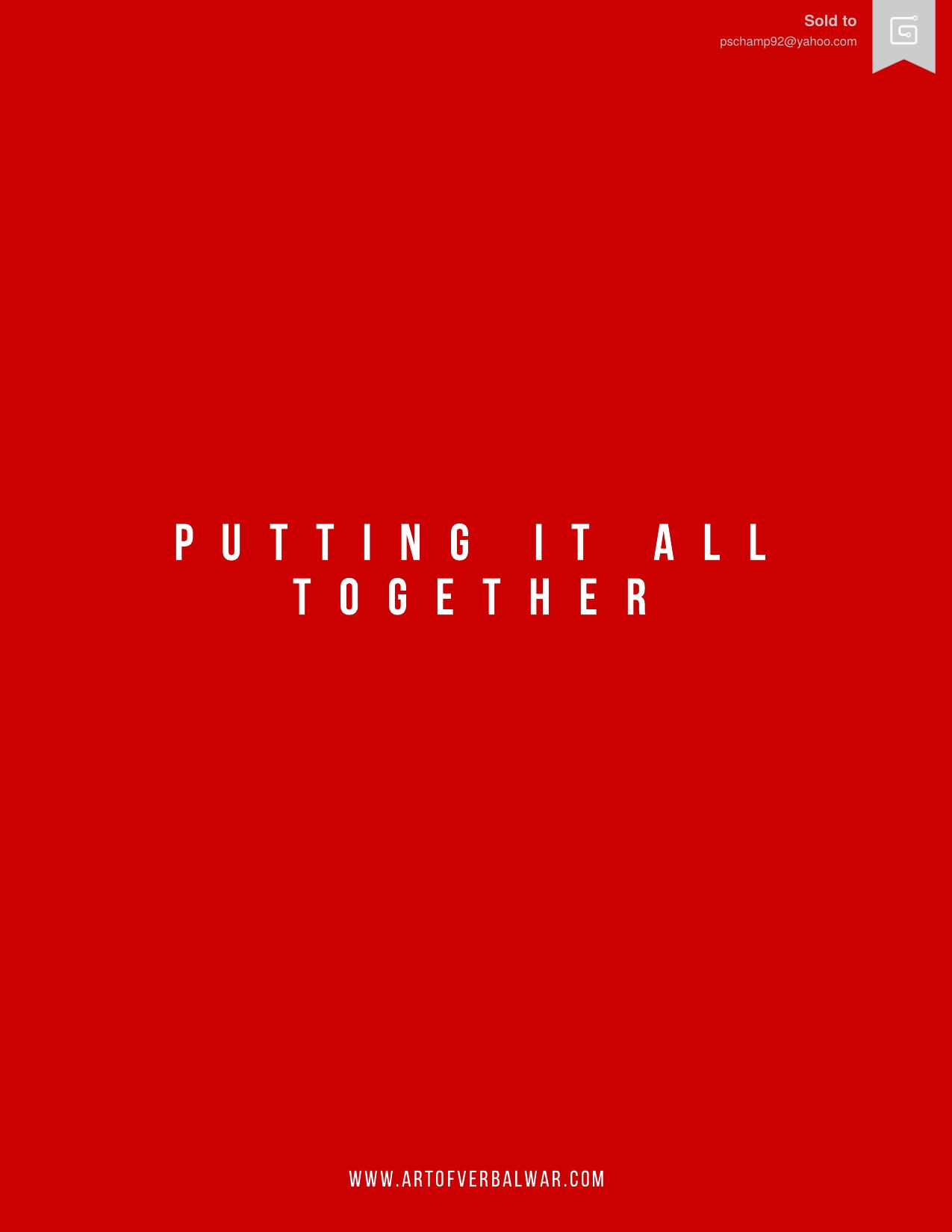 PUTTING IT ALL TOGETHER & EXERCISES by minshul