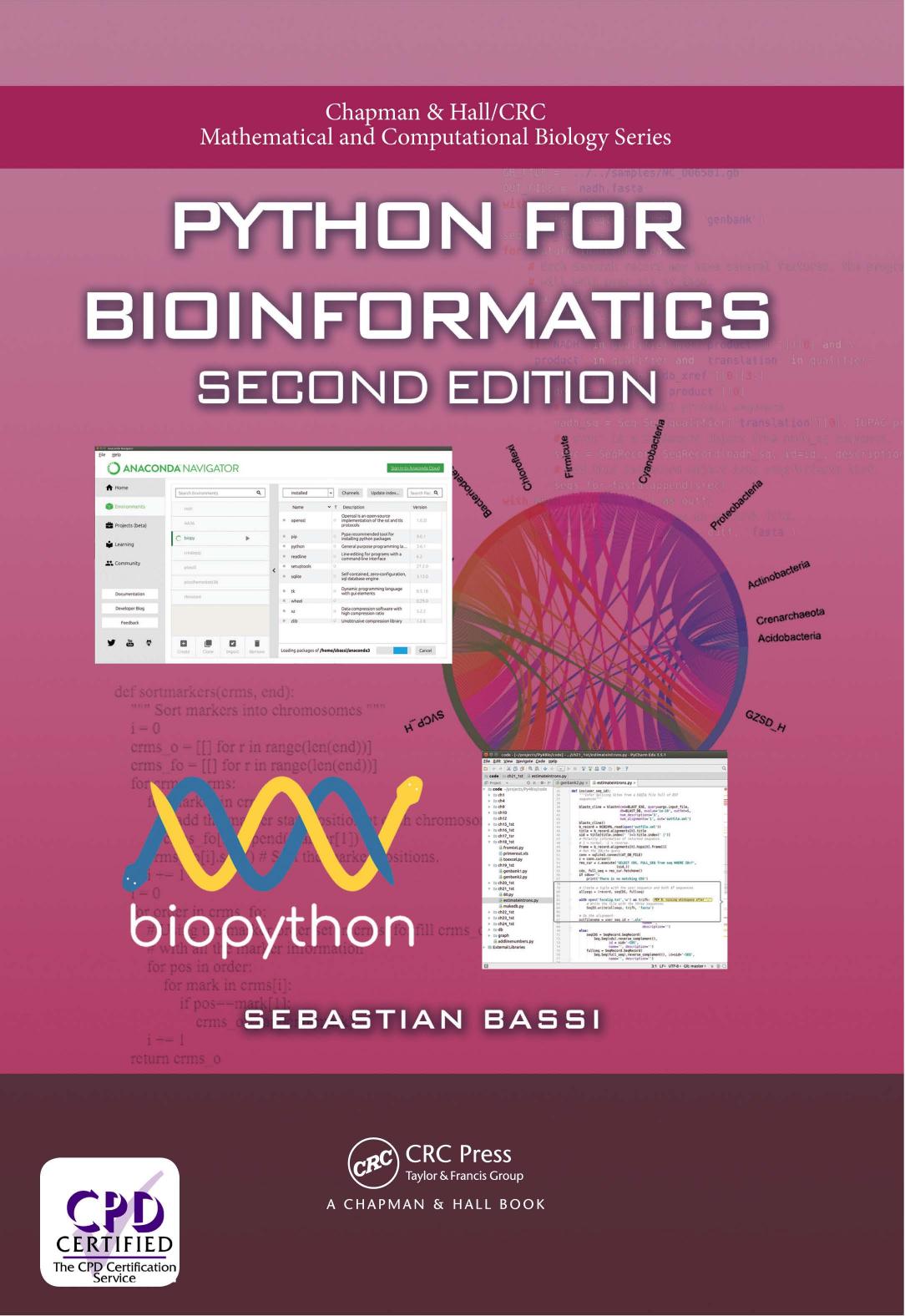 PYTHON FOR BIOINFORMATICS SECOND EDITION by SEBASTIAN BASSI