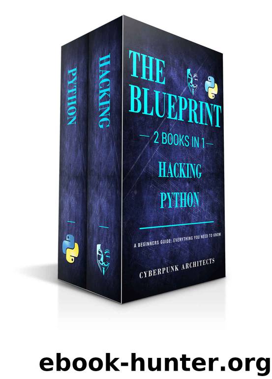 PYTHON and HACKING: 2 BOOKS IN 1: THE BLUEPRINT: Everything You Need To Know For Python and Hacking! (CyberPunk Blueprint Series) by CyberPunk Architects