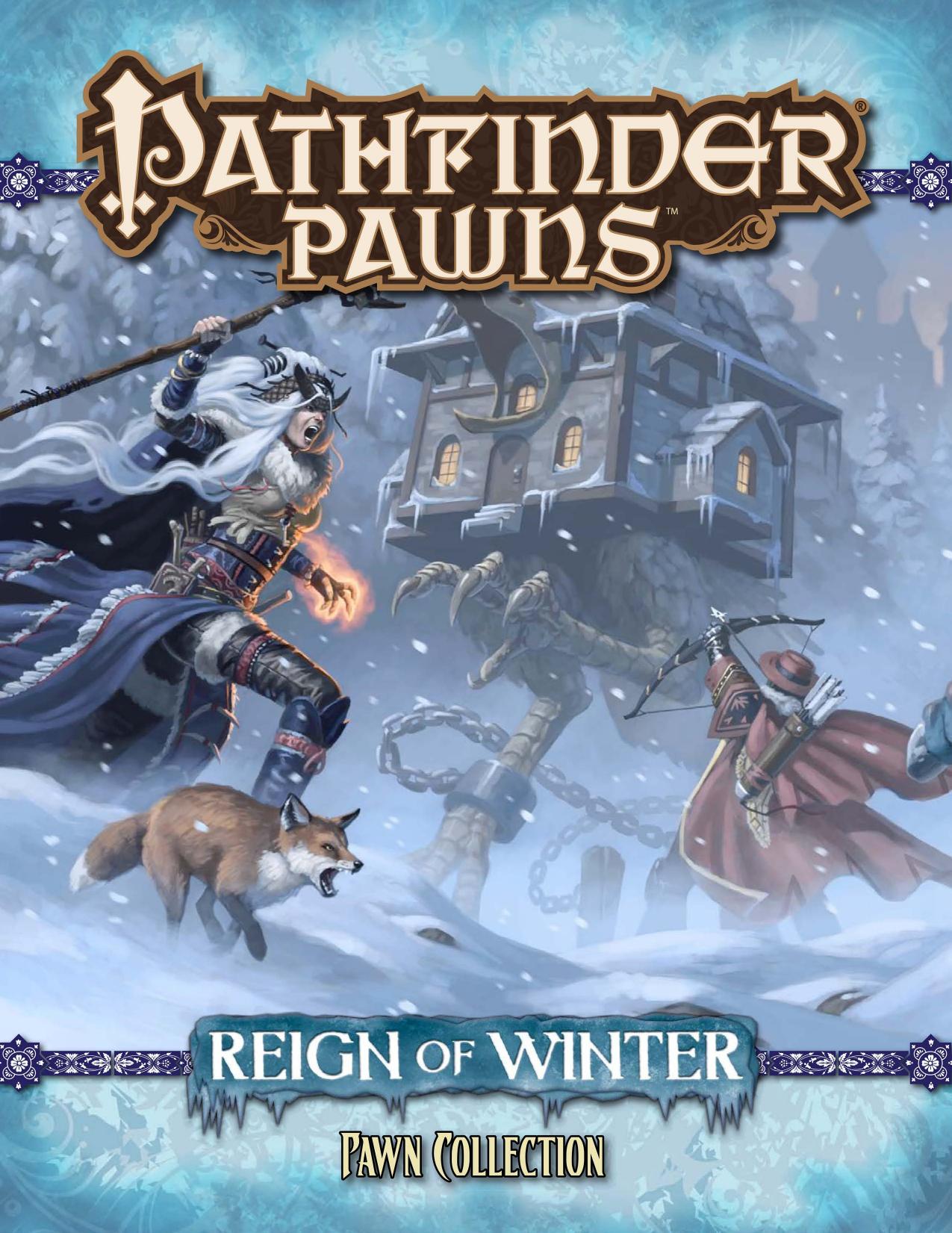 PZO1008 Reign of Winter Adventure Path Pawn Collection by Unknown