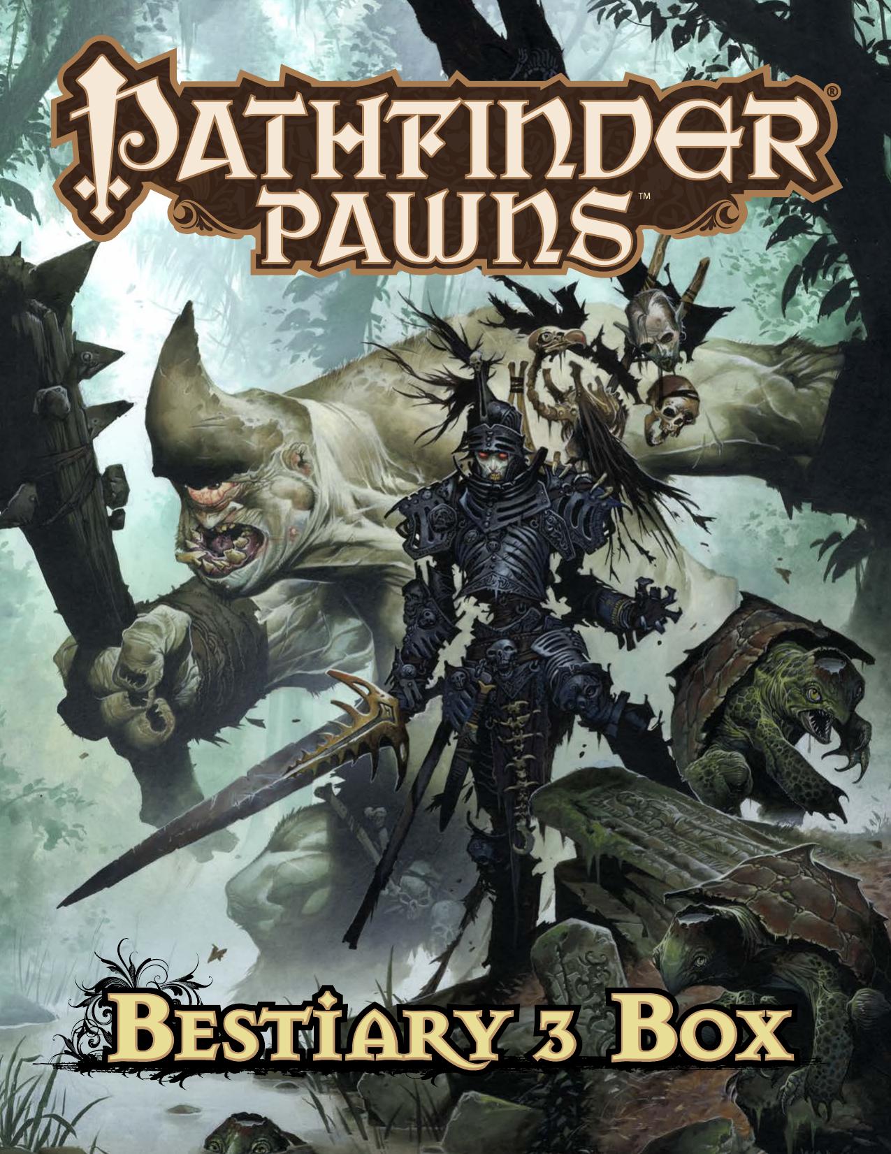 PZO1009 Bestiary 3 Pawn Collection by Cleaned by VH