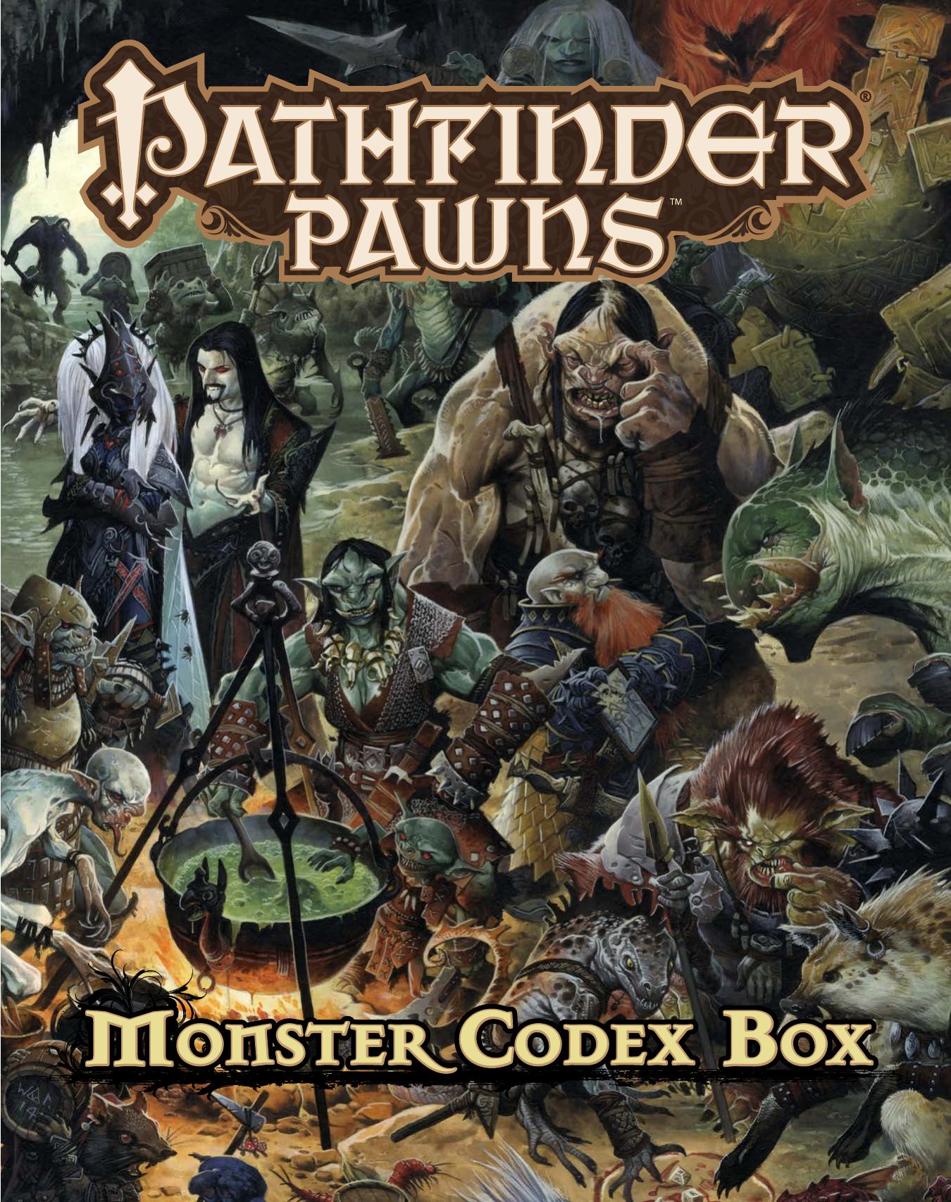 PZO1015 Monster Codex Box by Cleaned by VH