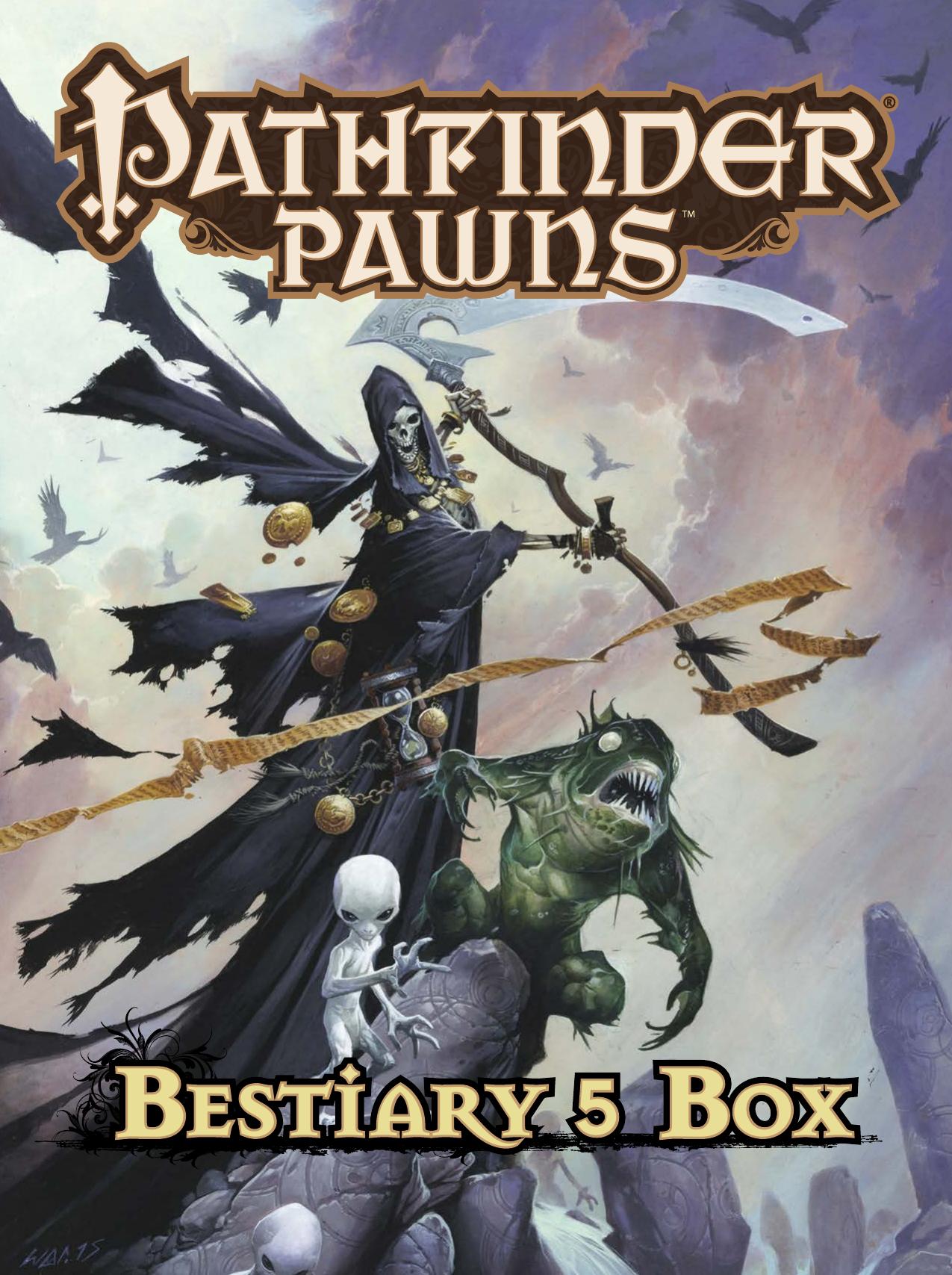 PZO1019 Bestiary 5 Pawn Collection by Cleaned by VH