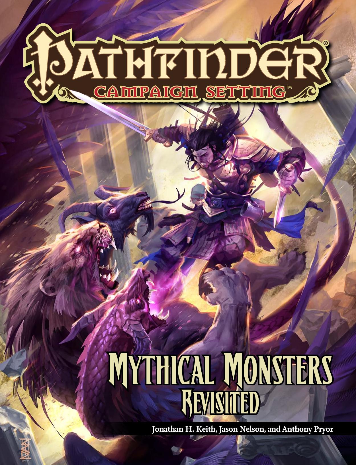 PZO9241 Mythical Monsters Revisited by Unknown