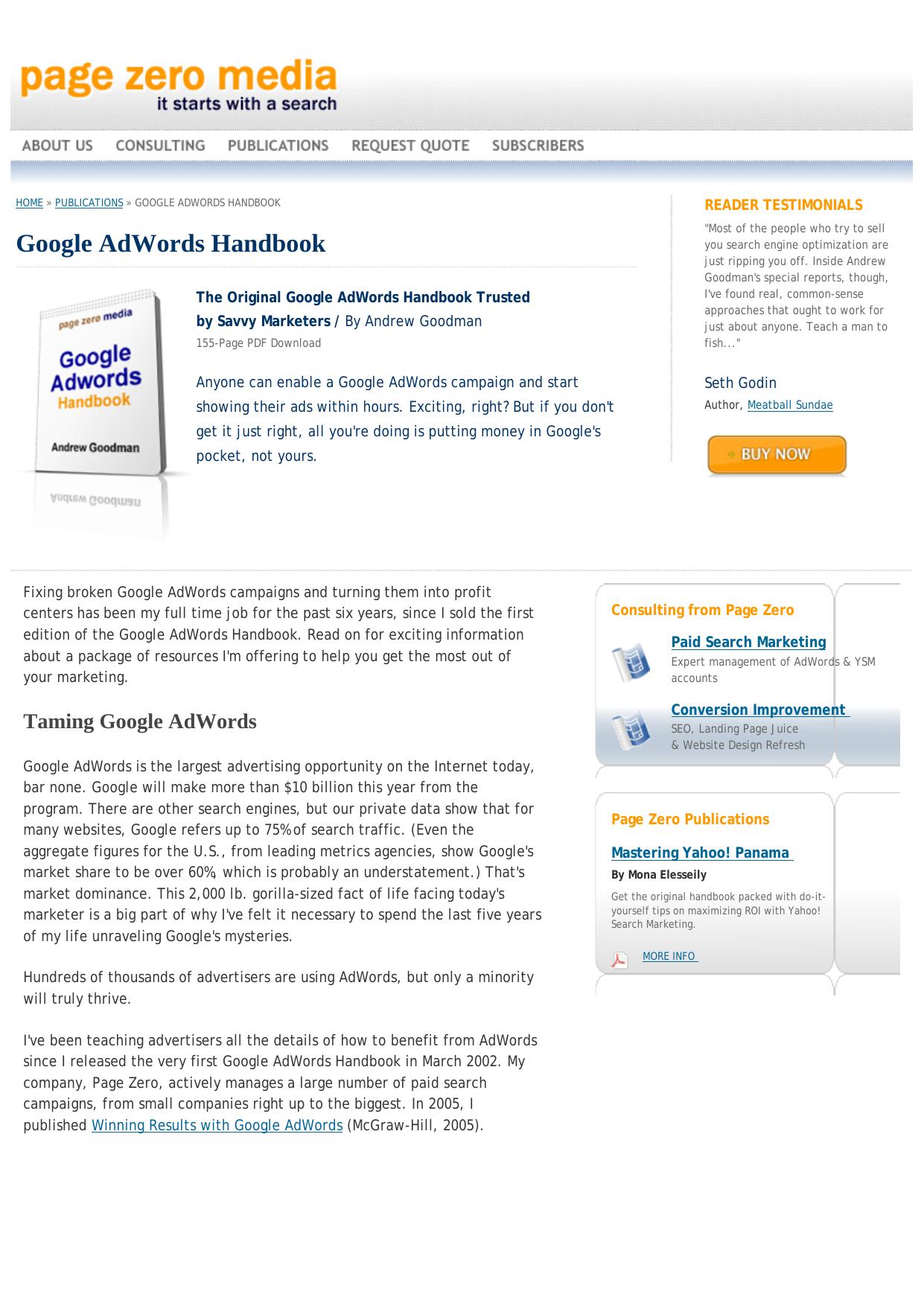 Page Zero - Enlightened Search Marketing. by Best of Kuszter's Collection