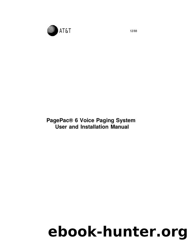 PagePac 6 Install and User Guide by Unknown