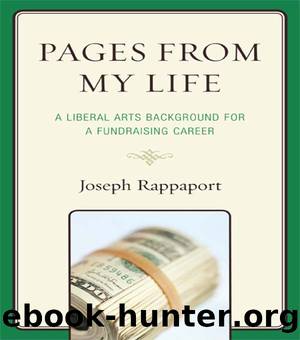 Pages from My Life by Rappaport Joseph;