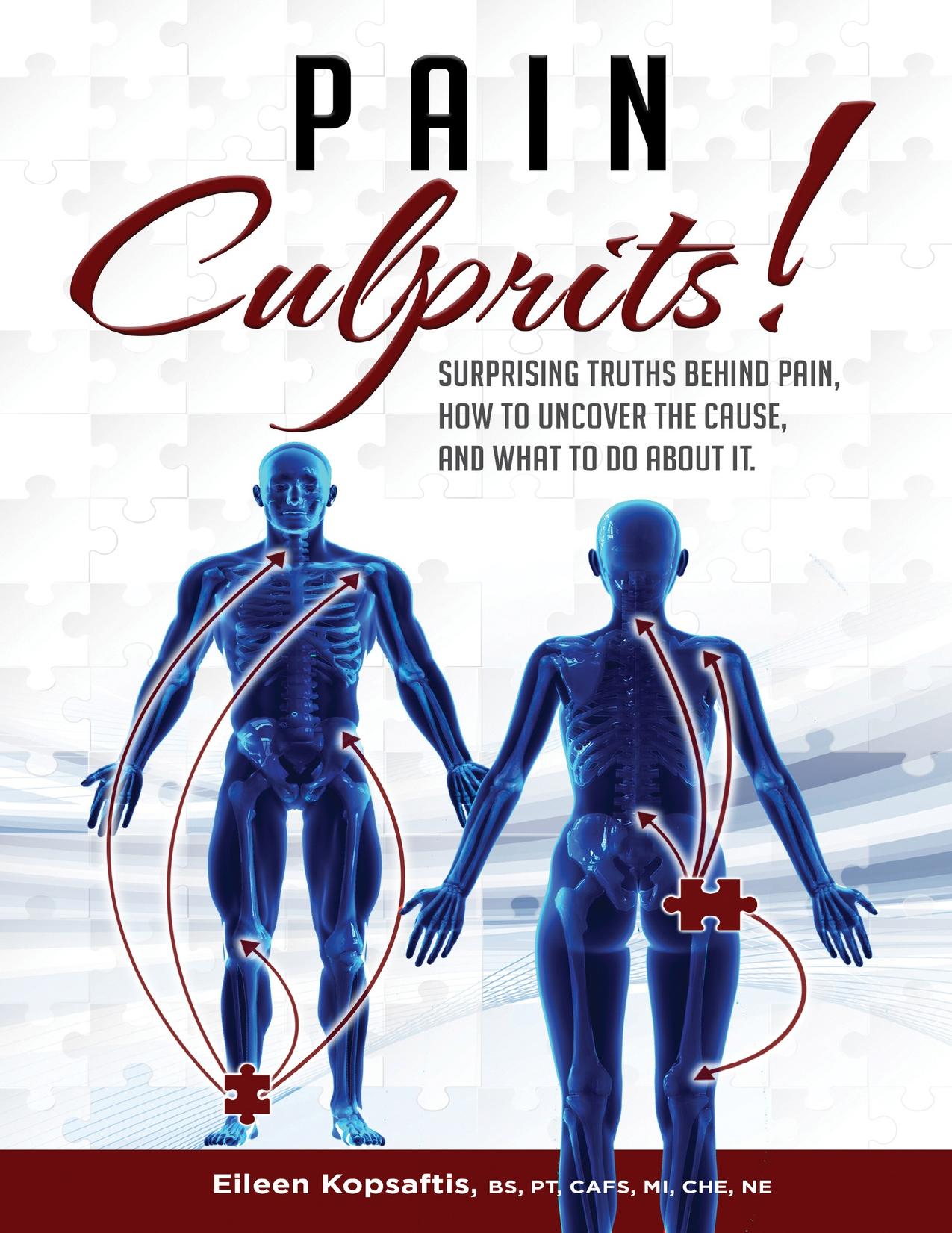 Pain Culprits!: Surprising Truths Behind Pain, How to Uncover the Cause, and What to Do about It by Kopsaftis Eileen