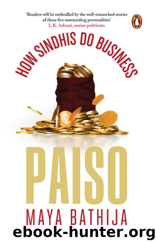 Paiso: How Sindhis Do Business by Maya Bathija