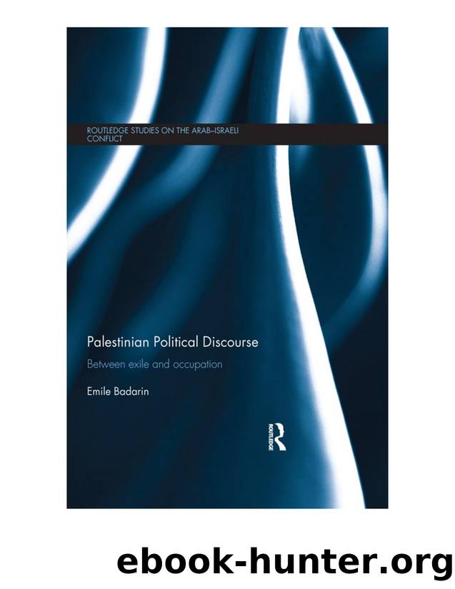 Palestinian Political Discourse by Emile Badarin