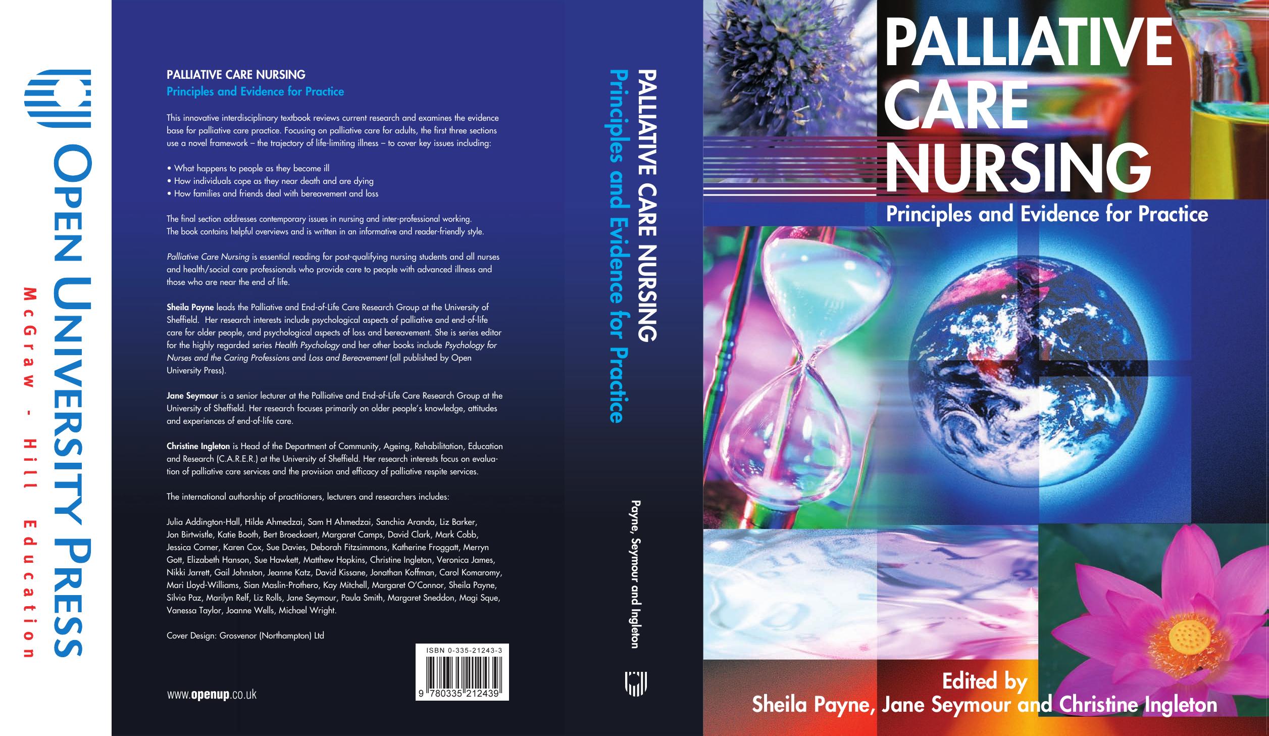Palliative Care Nursing by Sheila Payne Jane Seymour Christine Ingleton