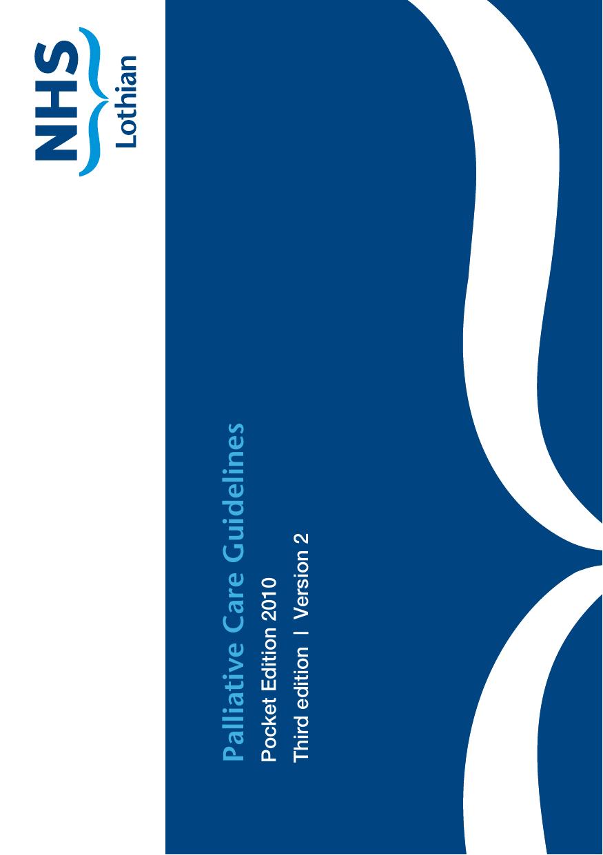 Palliative Care Pocket Guidelines by Boyd K
