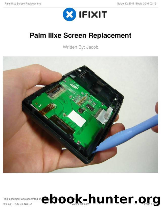 Palm IIIxe Screen Replacement by Unknown