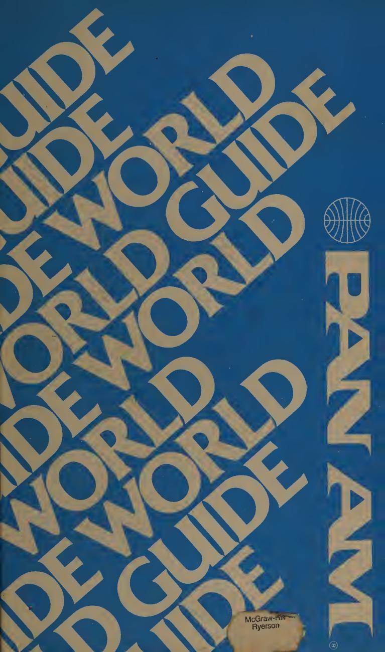 Pan Am's world guide: The encyclopedia of travel by Maureen A. Hickey (Editorial Supervision for PanAm)