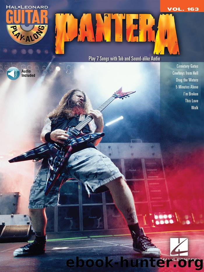 Pantera Songbook by Pantera