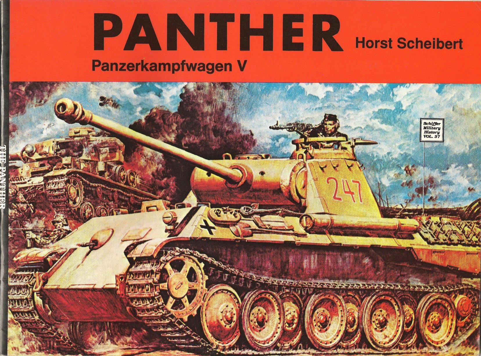 Panther Panzerkampfwagen V (Schiffer Military History 37) (Repost) by Unknow