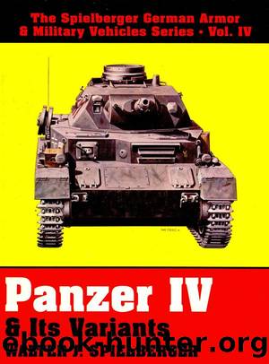 Panzer IV & its Variants by Unknown