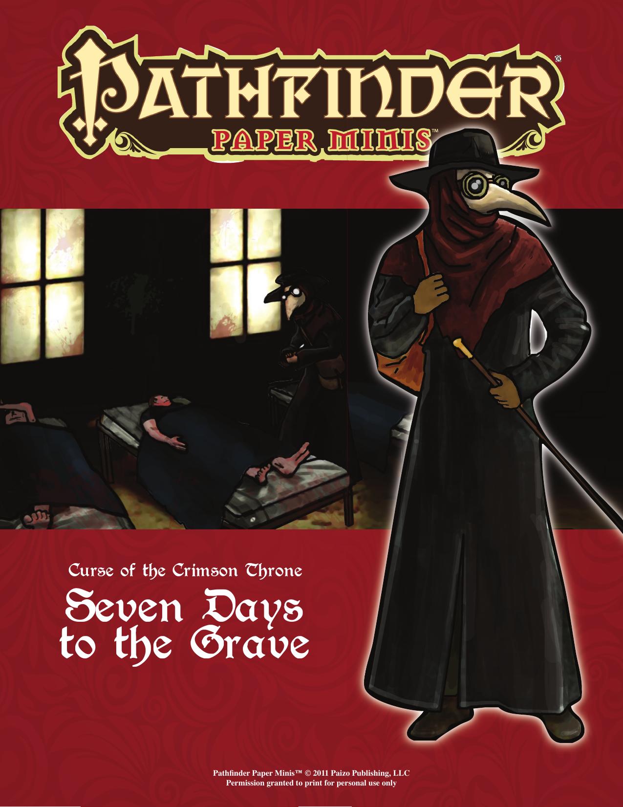 Paper Minis - Curse of the Crimson Throne 02 by Seven Days to the Grave