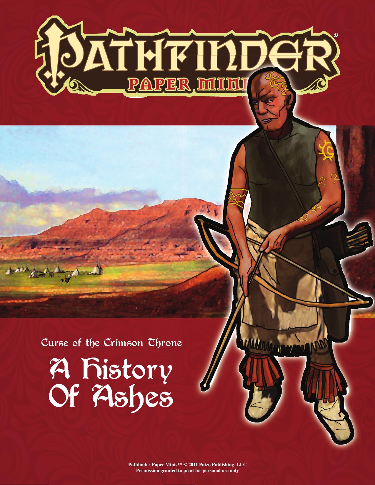 Paper Minis - Curse of the Crimson Throne 04 by A History of Ashes