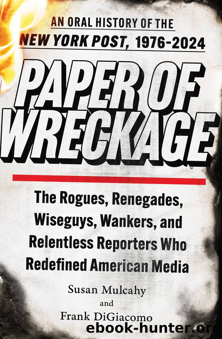 Paper of Wreckage by Susan Mulcahy & Frank DiGiacomo