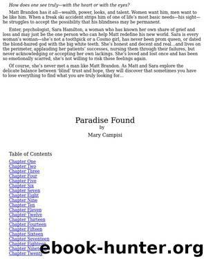 Paradise Found by Mary Campisi