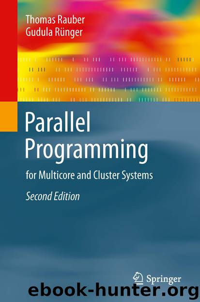 Parallel Programming by Thomas Rauber & Gudula Rünger