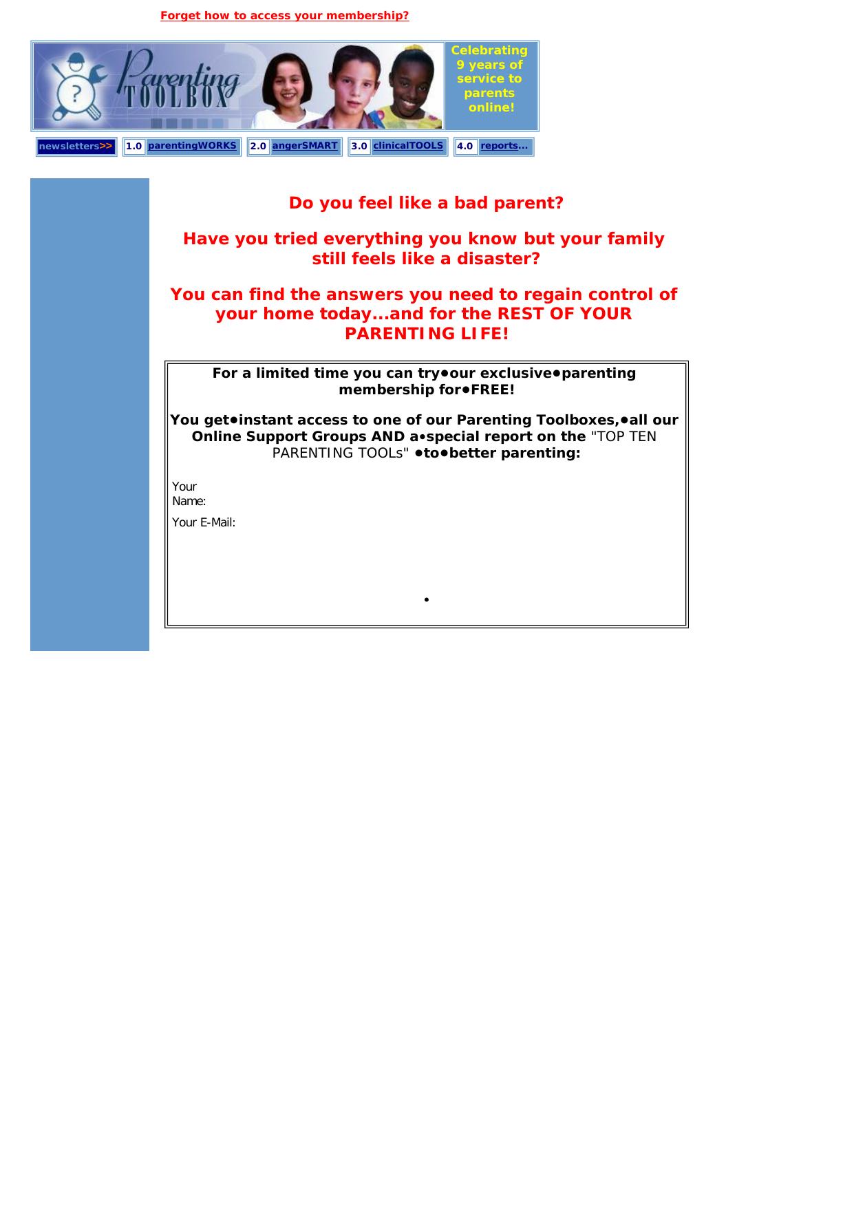 ParentingToolbox Membership Site. by Best of Kuszter's Collection