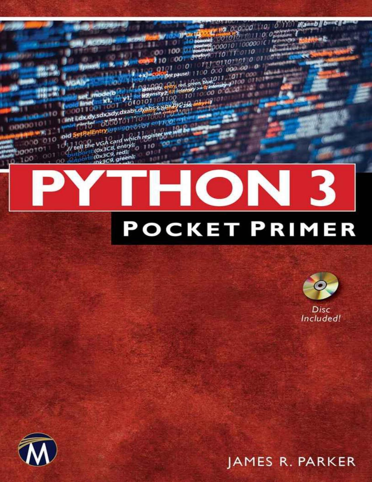 Parker J.R. - Python 3 Pocket Primer by Zamzar