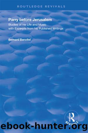 Parry Before Jerusalem by Bernard Benoliel