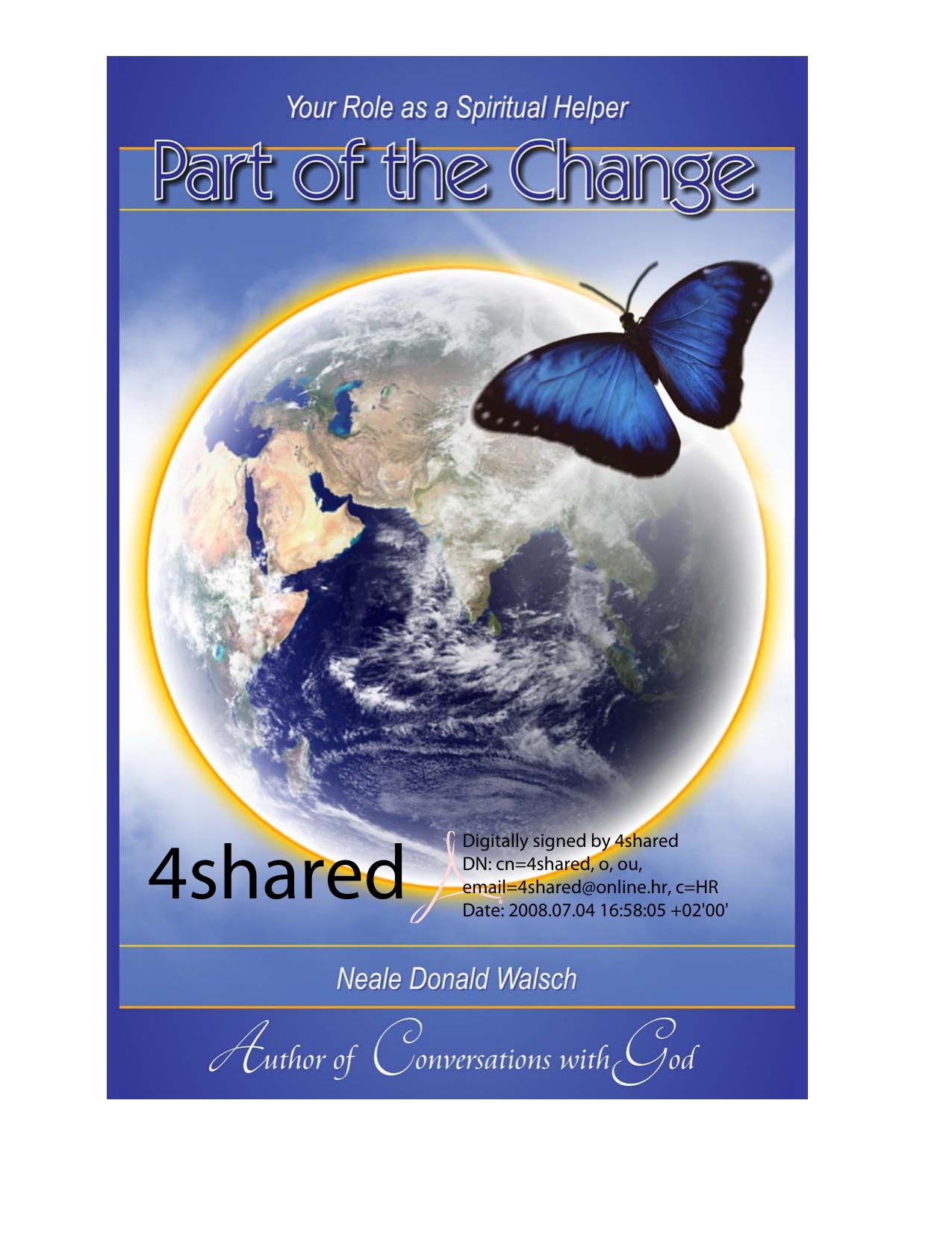 Part of the Change by Neale Donald Walsch