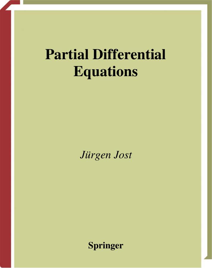 Partial Differential Equations by Jürgen Jost