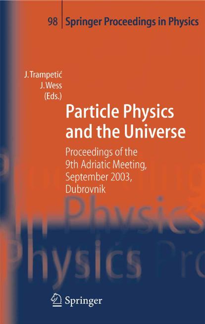 Particle Physics and the Universe (Repost) by Unknow