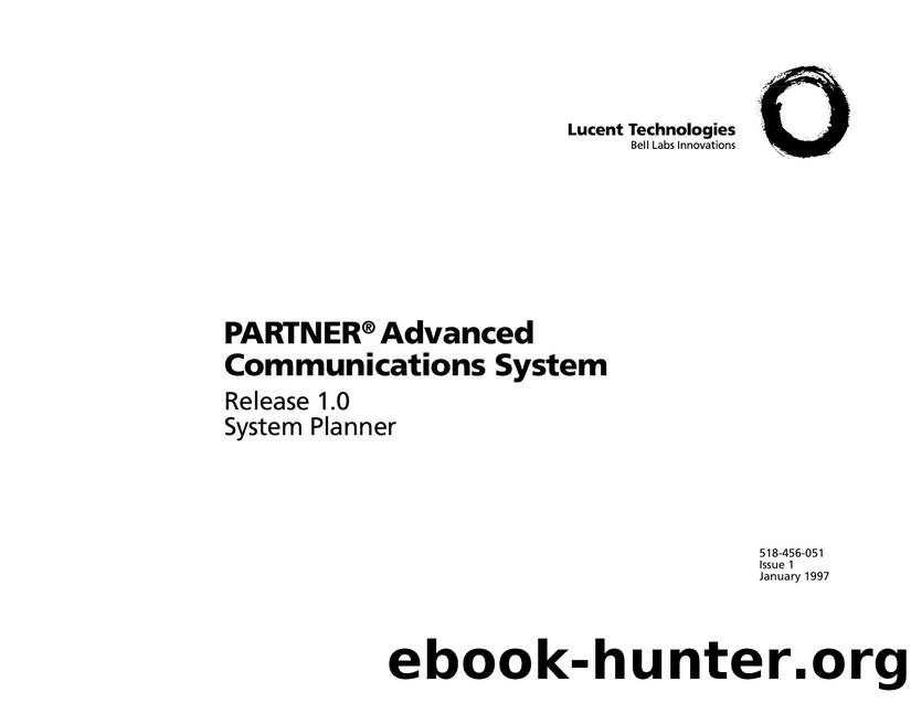 Partner ACS R1-0 System Planner by EZ Manuals