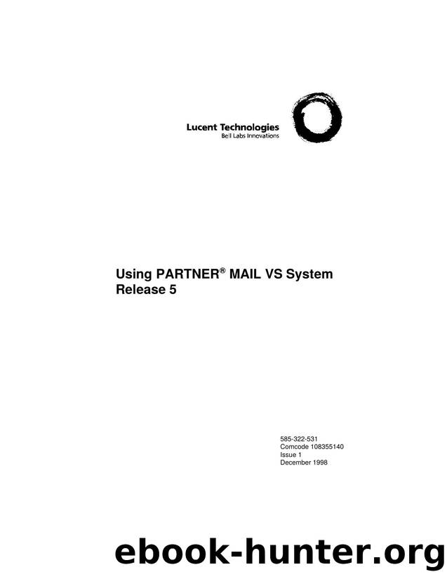 Partner Mail VS R5 Users Guide by EZ Manuals
