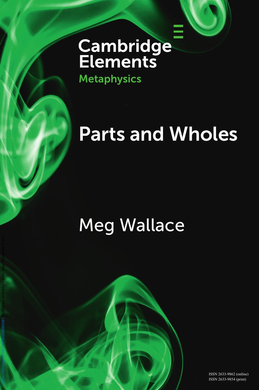 Parts and Wholes: Spatial to Modal by Meg Wallace