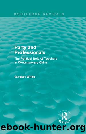 Party and Professionals by Gordon White